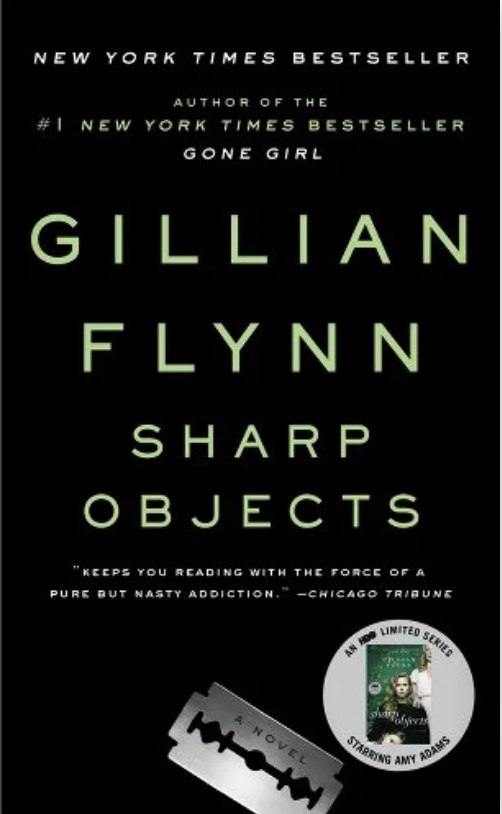 Book cover of 'Sharp Objects' by Gillian Flynn