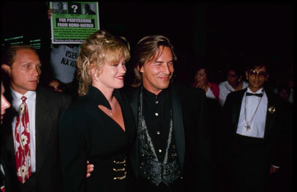 Melanie Griffith et Antonio Banderas, nineties lovers