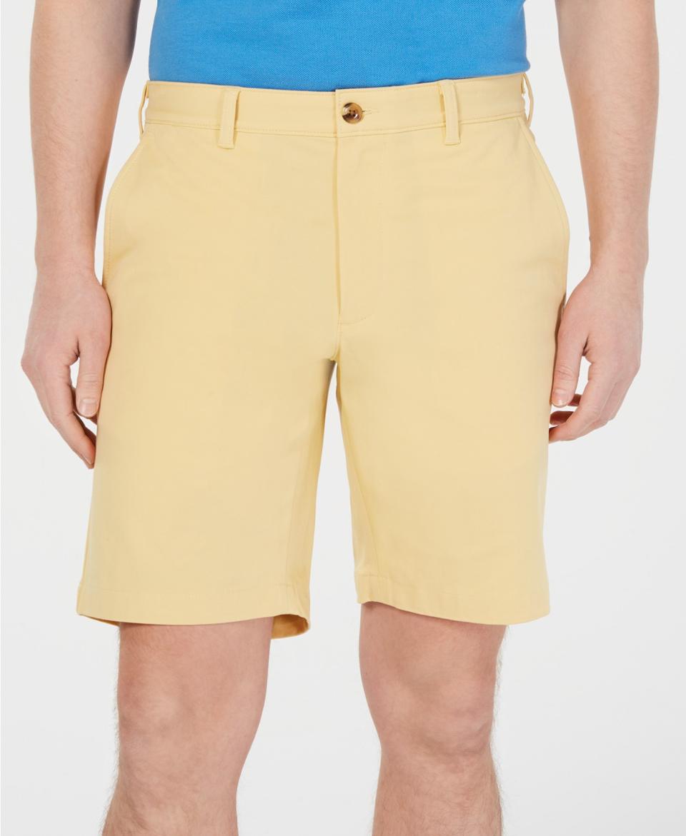 Club Room Men's Regular-Fit 9" 4-Way Stretch Shorts (Photo: Macy's)