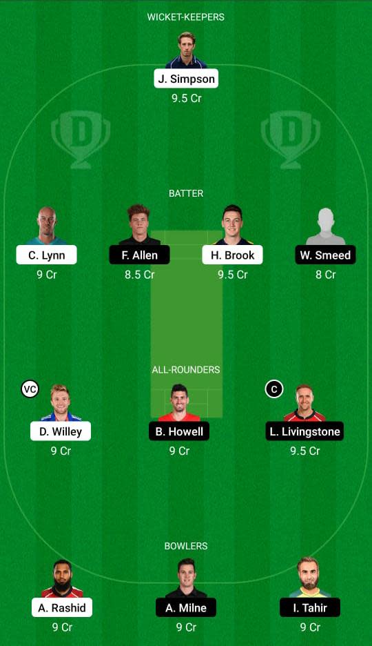 NOS vs BPH Dream11 Prediction Fantasy Cricket Tips Dream11 Team The Hundred Men 