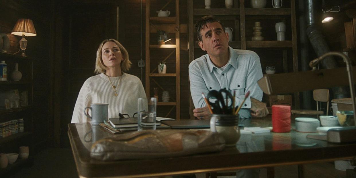 naomi watts as nora brannock, bobby cannavale as dean brannock in episode 106 of the watcher