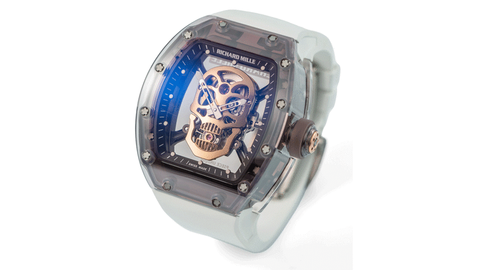 Richard Mille Skull Tourbillon Vanitas Vanitatum Ref. RM 52-01 Tourbillon - Credit: Antiquorum