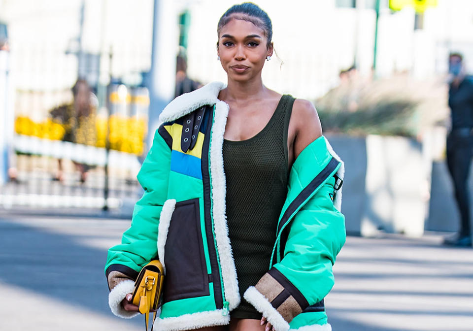 Lori Harvey arriving at the Coach presentation during New York Fashion Week on Sept. 10, 2021. - Credit: Gilbert Carrasquillo/GC Images/Getty Images