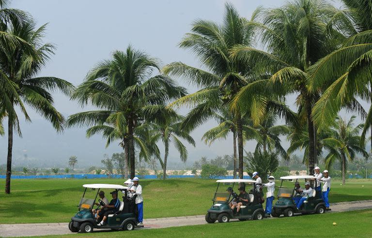 The number of golf courses in China has flourished, from fewer than 200 in 2004 to more than 600 at present, according to the official Xinhua news agency