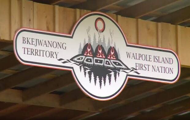 Walpole Island First Nation is under a lockdown as of Monday, March 22. (Chris Ensing/CBC - image credit)