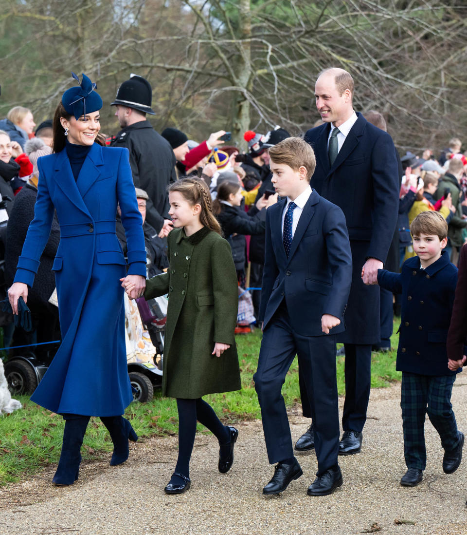 The British Royal Family Attend The Christmas Morning Service (Samir Hussein / WireImage)
