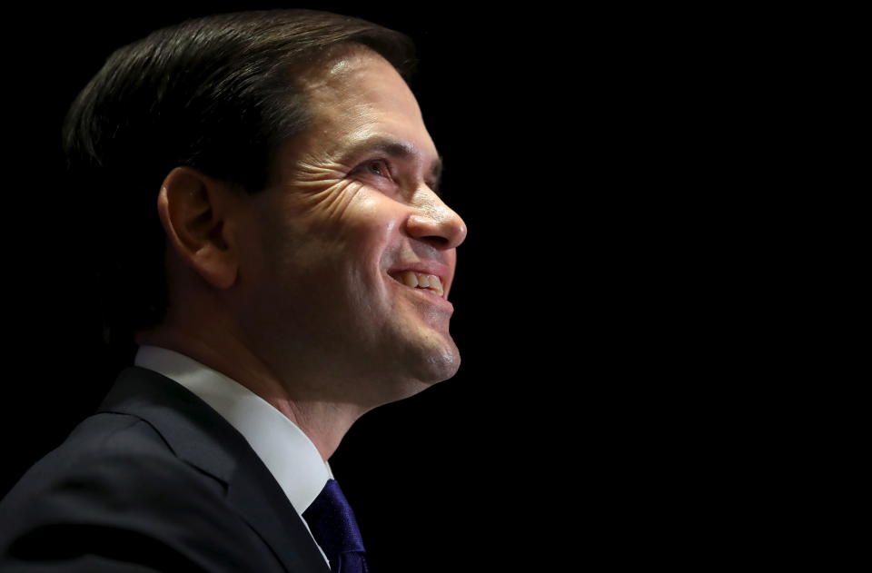 "I personally do not believe that it's good for America to have millions of people permanently living here who can never become Americans, who want to be Americans, who love America, but just can't become Americans." - <a href="http://www.nbcnews.com/politics/2016-election/rubio-acknowledges-unpopular-immigration-stance-within-gop-n481191">December 2015</a>