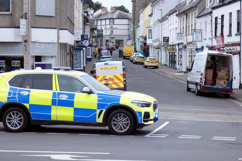 Emergency services at Bideford