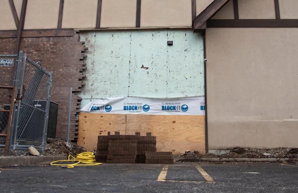 LaDonna Prince is the owner of an abortion clinic that is currently in a state of rebuild after a man drove his car into the building, damaging the side and rear. Photo taken, Wednesday, Jan. 31, 2024, in Danville, Ill.