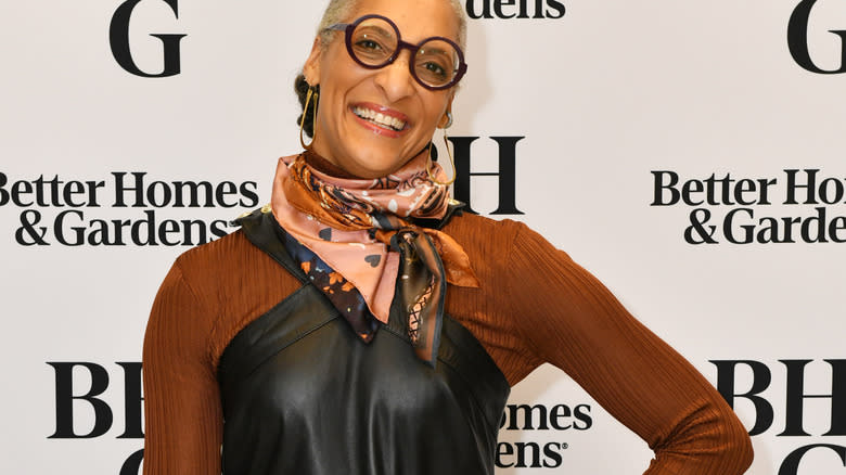 Carla Hall at Better Homes & Gardens event