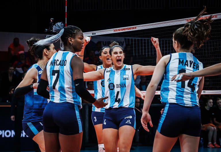 Las Panteras, la selección argentina de vóley, venció a República Checa en el Mundial de Países Bajos-Polonia