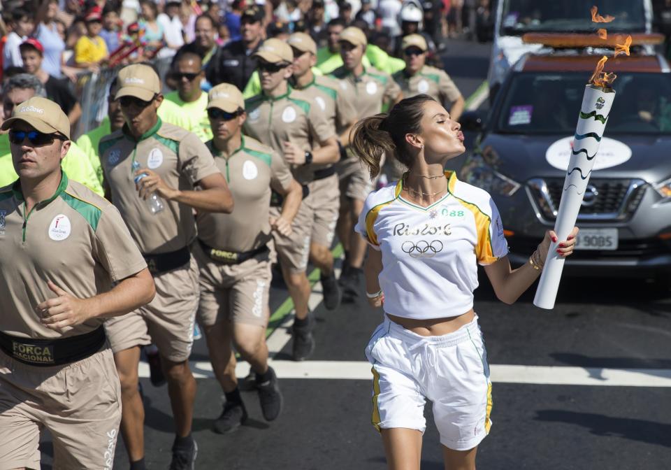 Supermodels in Rio