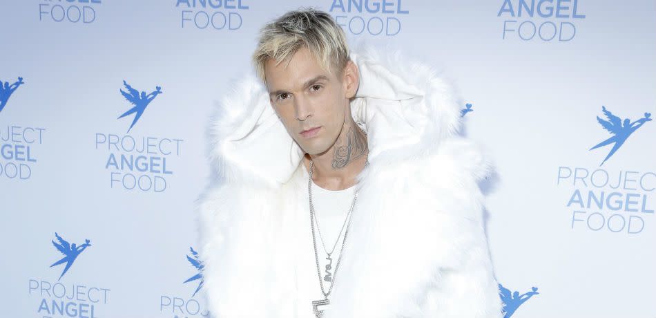 Singer/songwriter Aaron Carter attends Project Angel Food's 2017 Angel Awards on August 19, 2017 in Los Angeles, California.