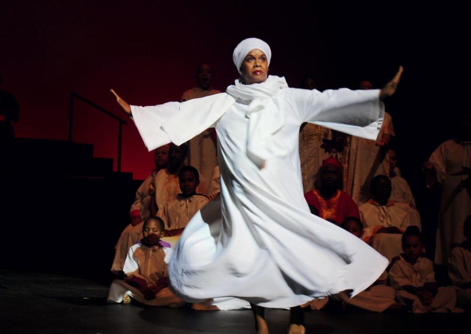 "Black Nativity" also features dance and African drumming.