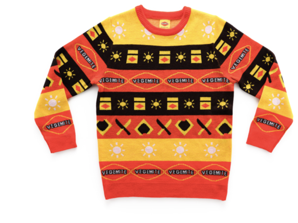 Vegemite Christmas jumper 