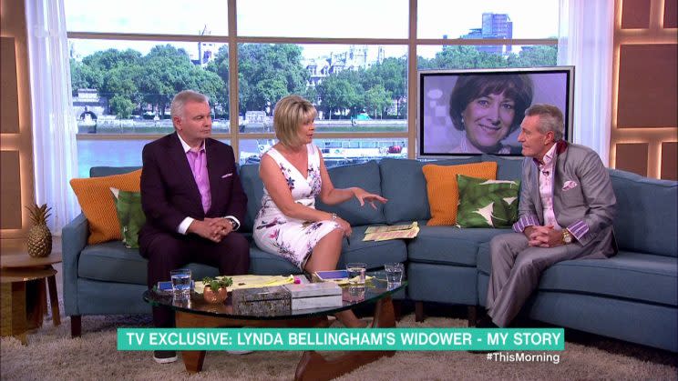 Michael Pattemore on This Morning (WENN/ITV)