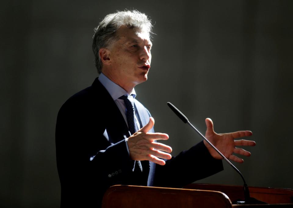 Mauricio Macri, presidente de Argentina