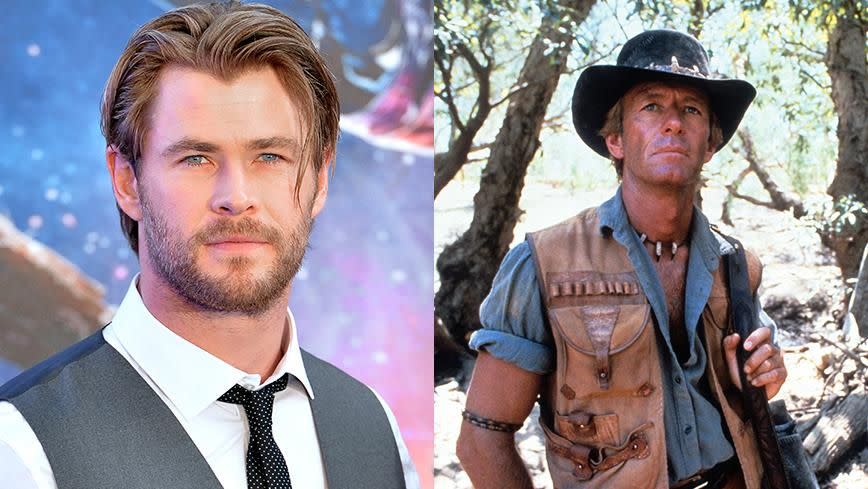 Hemsworth tipped to play Hogan's character's son. Photo: Getty