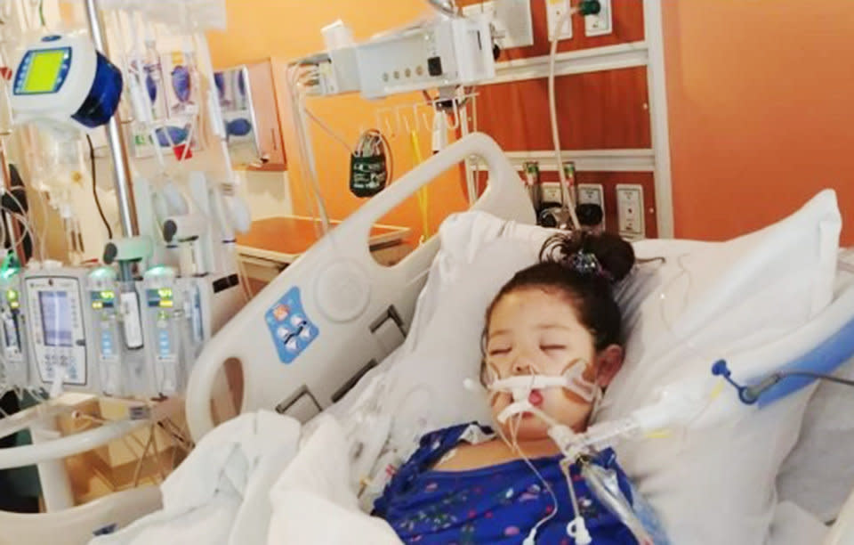 Dominic Lobo wanted to share these images of Mia, which are also published on&nbsp;a&nbsp;<a href="https://www.gofundme.com/in-honor-of-mia-lobo" target="_blank">GoFundMe</a>&nbsp;page to help the family, in order to raise awareness of pediatric flu deaths. (Photo: Courtesy of the Lobo Family)