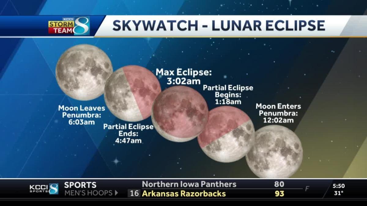 Here's when to see the lunar eclipse in Iowa [Video]