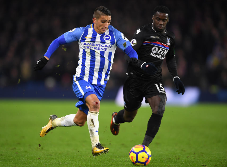 Brighton and Crystal Palace drew 0-0 in the Premier League in November