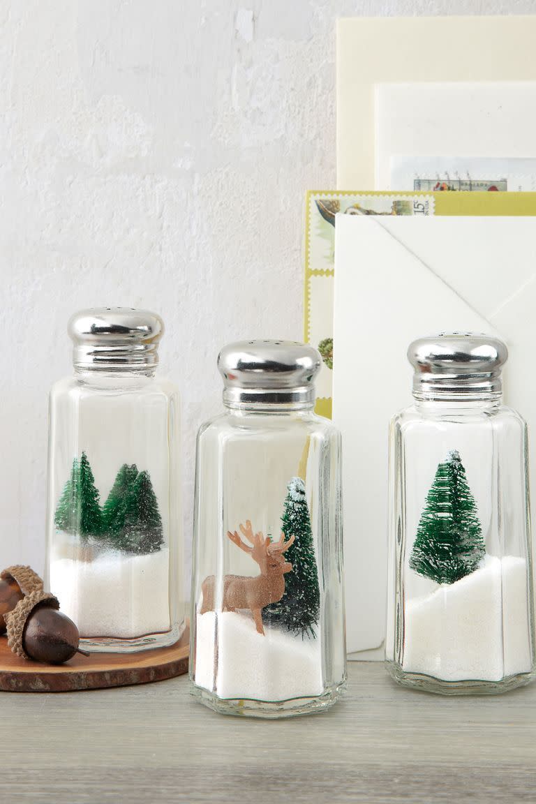 Glass Salt and Pepper Shakers