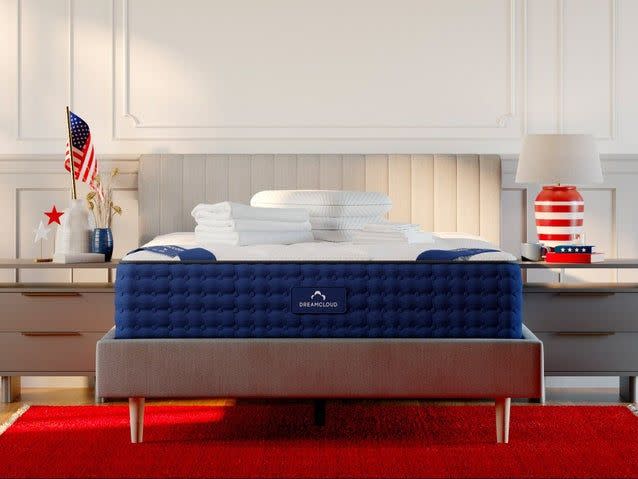 <p><a href="https://go.redirectingat.com?id=74968X1596630&url=https%3A%2F%2Fwww.dreamcloudsleep.com%2Fmattress&sref=https%3A%2F%2F" rel="nofollow noopener" target="_blank" data-ylk="slk:Shop Now;elm:context_link;itc:0;sec:content-canvas" class="link rapid-noclick-resp">Shop Now</a></p><p>Memory Foam Mattress</p><p>dreamcloudsleep.com</p><p>$300.00</p>