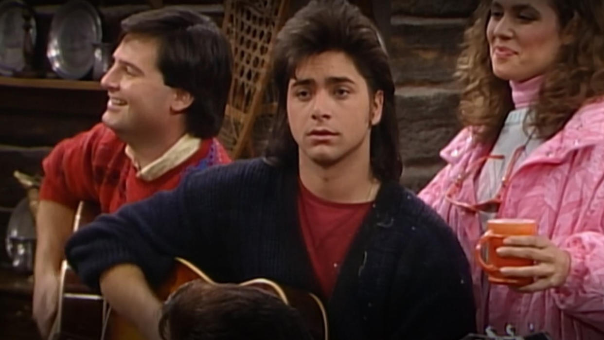  John Stamos on Full House. 