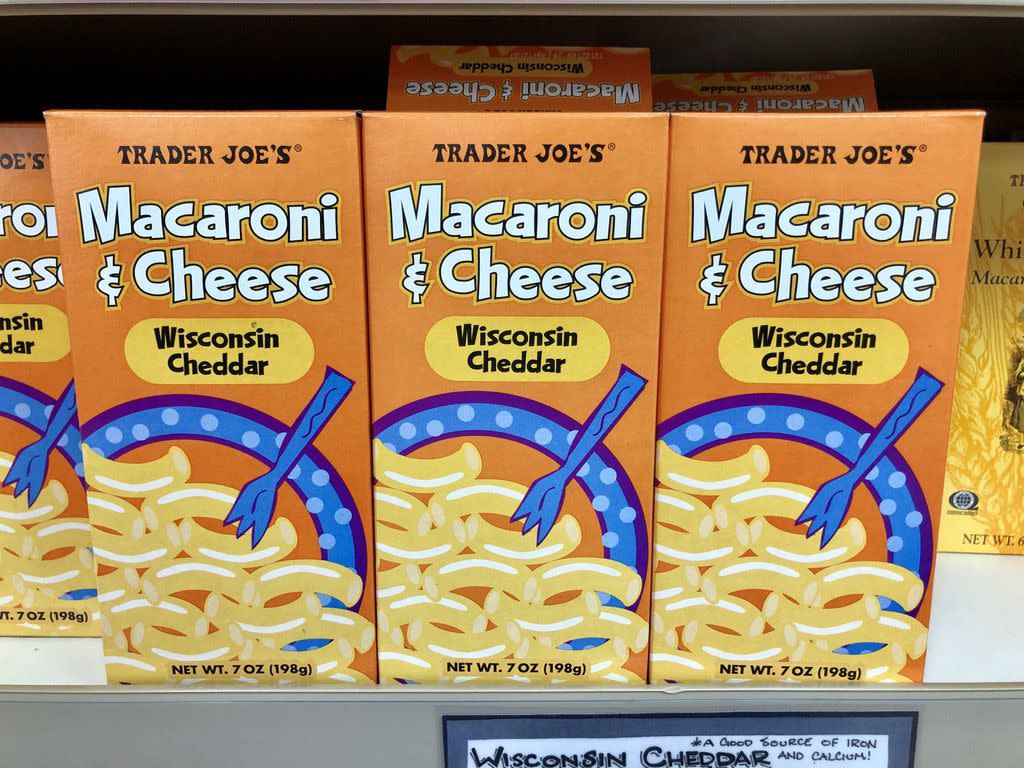 Trader Joe's Macaroni and Cheese Wisconsin Cheddar