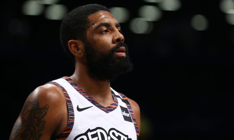 Brooklyn Nets point guard Kyrie Irving.