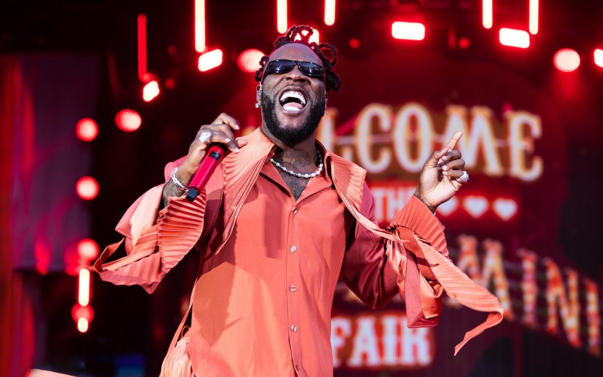 Burna Boy at the London Stadium - Burak Cingi/Redferns