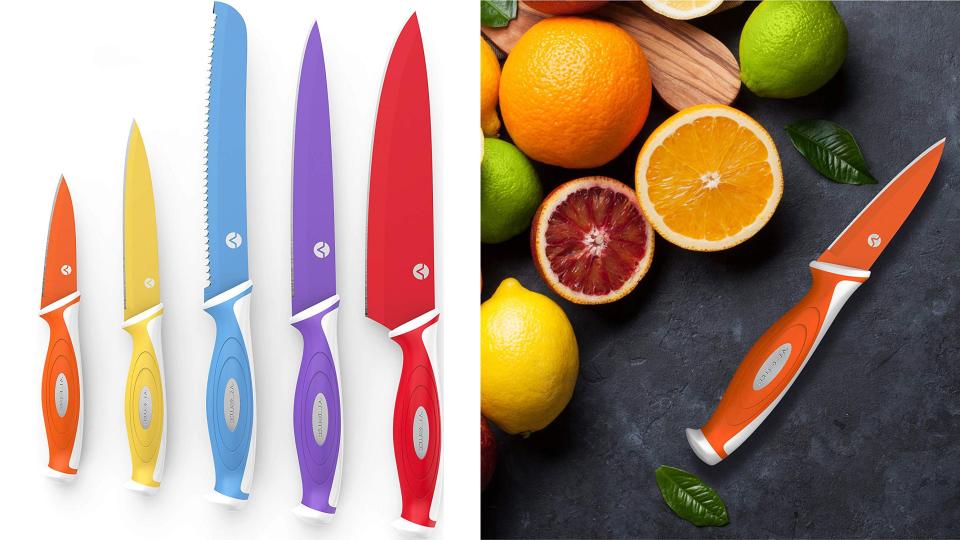 A colorful set for any kitchen.