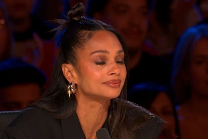 Britain's Got Talent judge Alesha Dixon was left sobbing as she hit the Golden Buzzer for a choir led by an eight-year-old boy with a brain tumour on Sunday night