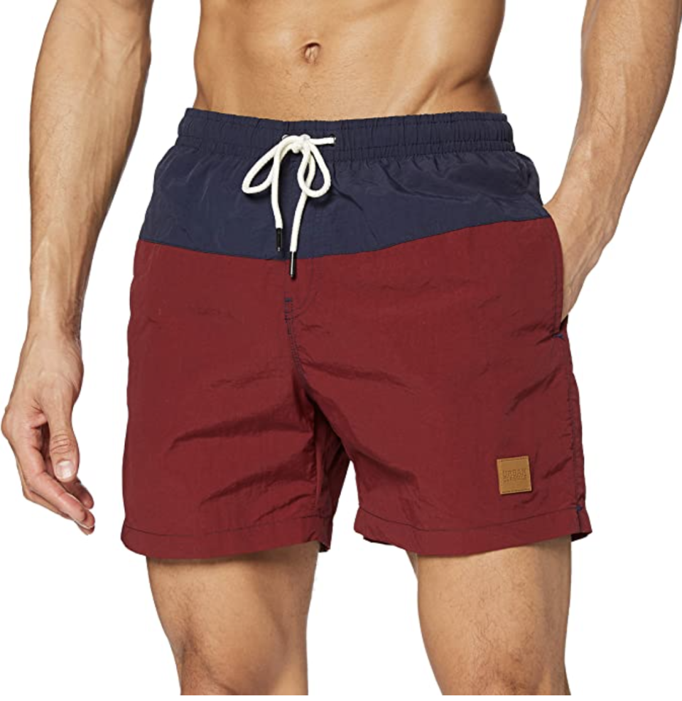 Short de bain Amazon