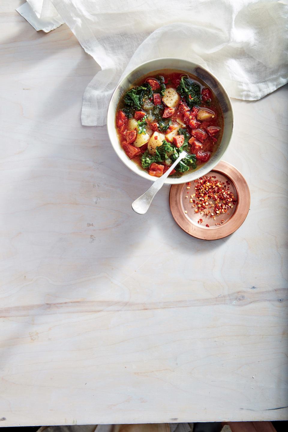 Kale-and-Chorizo Soup