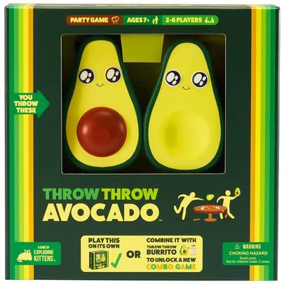 Throw Throw Avocado game