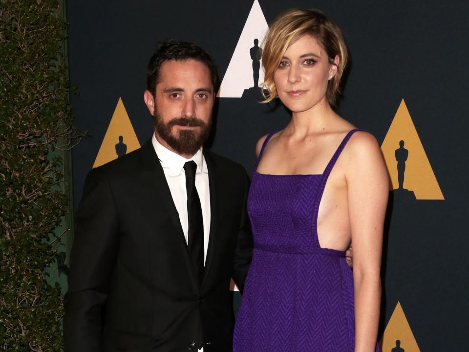 Noah Baumbach (L) and actress Greta Gerwig attend the Academy of Motion Picture Arts and Sciences' 8th annual Governors Awards at The Ray Dolby Ballroom at Hollywood & Highland Center on November 12, 2016 in Hollywood, California