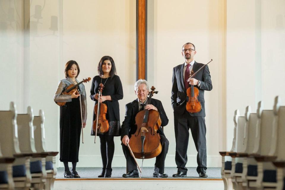 The Cape Cod String Quartet will play in March at the Cape Cod Museum of Art in Dennis.