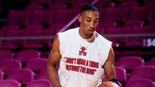 Scottie Pippen。（圖／翻攝自公牛推特）