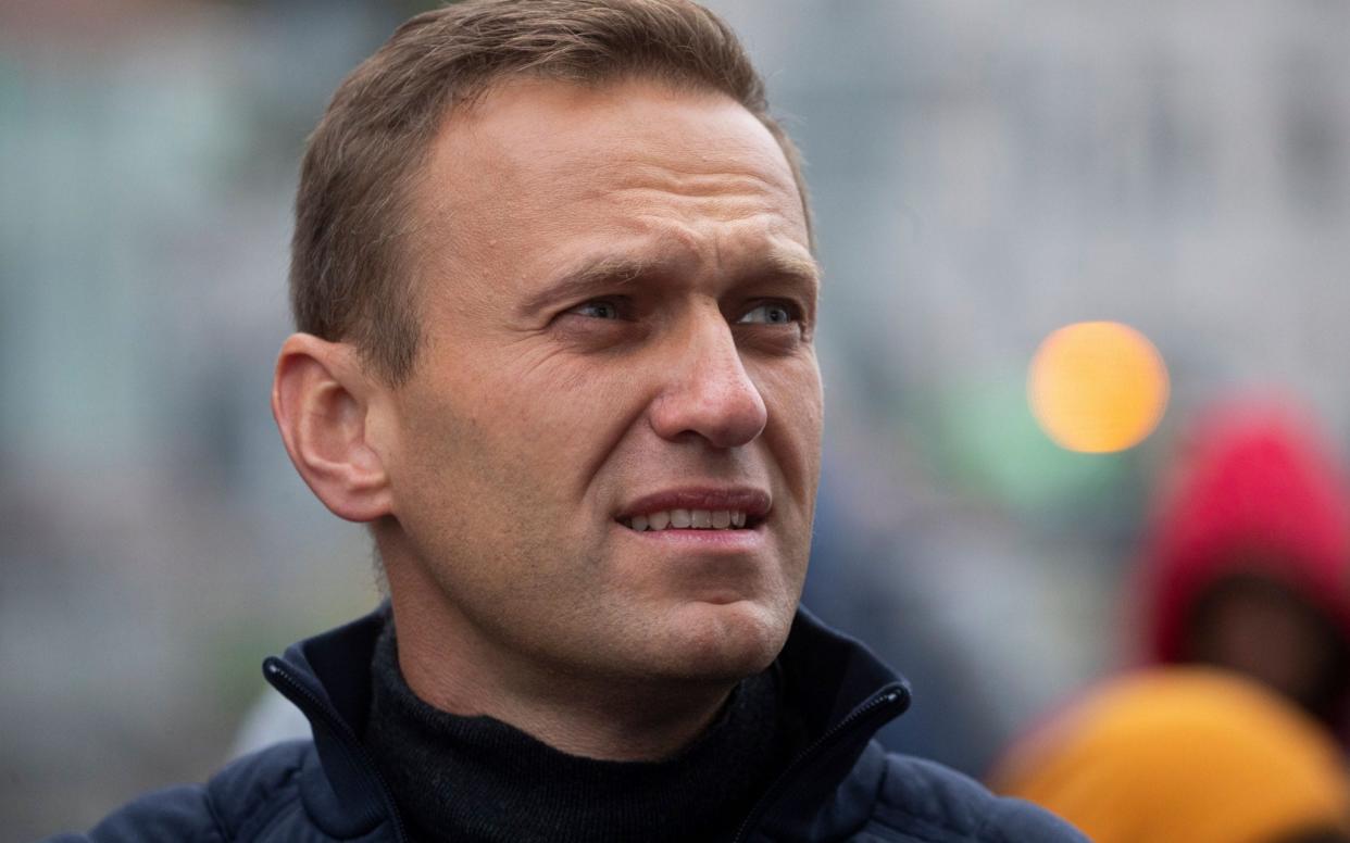 Mr Navalny has long said his moves are tracked by the security service   - SHUTTERSTOCK 