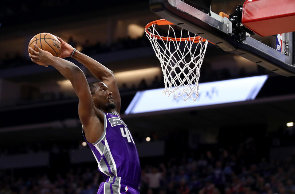 Harrison Barnes #40 of the Sacramento Kings 