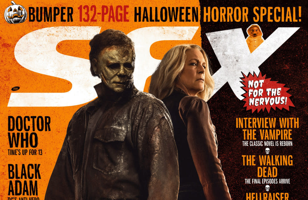 Halloween Ends features on the cover of SFX Magazine credit:Bang Showbiz