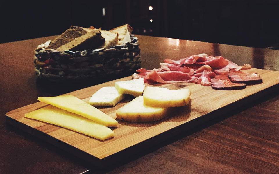 Cheese and Charcuterie Plate