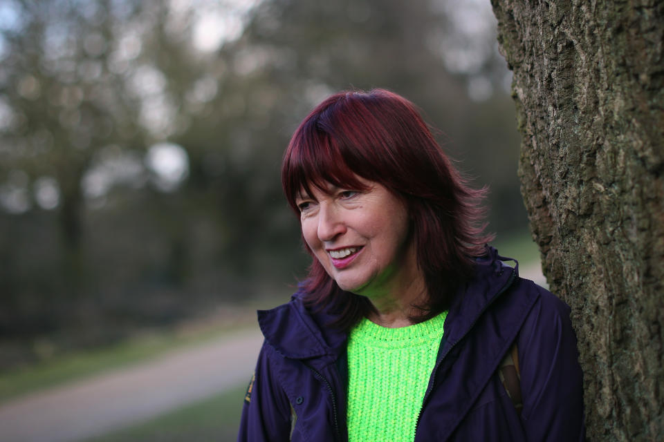 HAMPSTEAD, ENGLAND - MARCH 24:  Journalist and broadcaster, Janet Street-Porter launches the Senior Railcard's search for the UK's most Over Active Pensioners (OAP's) on March 24, 2015 in Hampstead, England. Senior Railcard has partnered with Janet Street-Porter to find the UK's most Over Active Pensioner, after commissioning a survey that has revealed pensioners today to be more active than ever before. The competition itself launches this Thursday.  (Photo by Dan Kitwood/Getty Images for Association of Train Operating Companies)