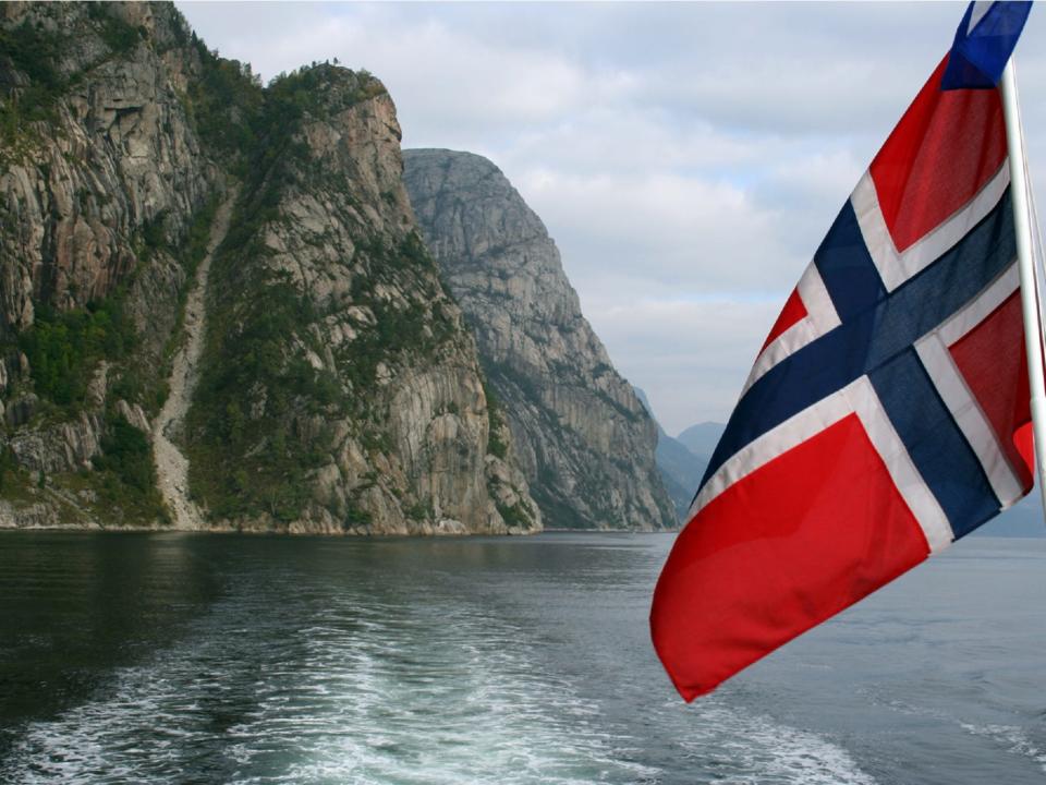 norway fjord flag