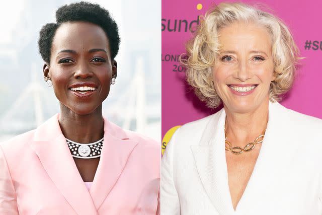 <p>Alan Chapman/Dave Benett/WireImage; Dave J Hogan/Getty</p> From Left: Lupita Nyong'o; and Emma Thompson