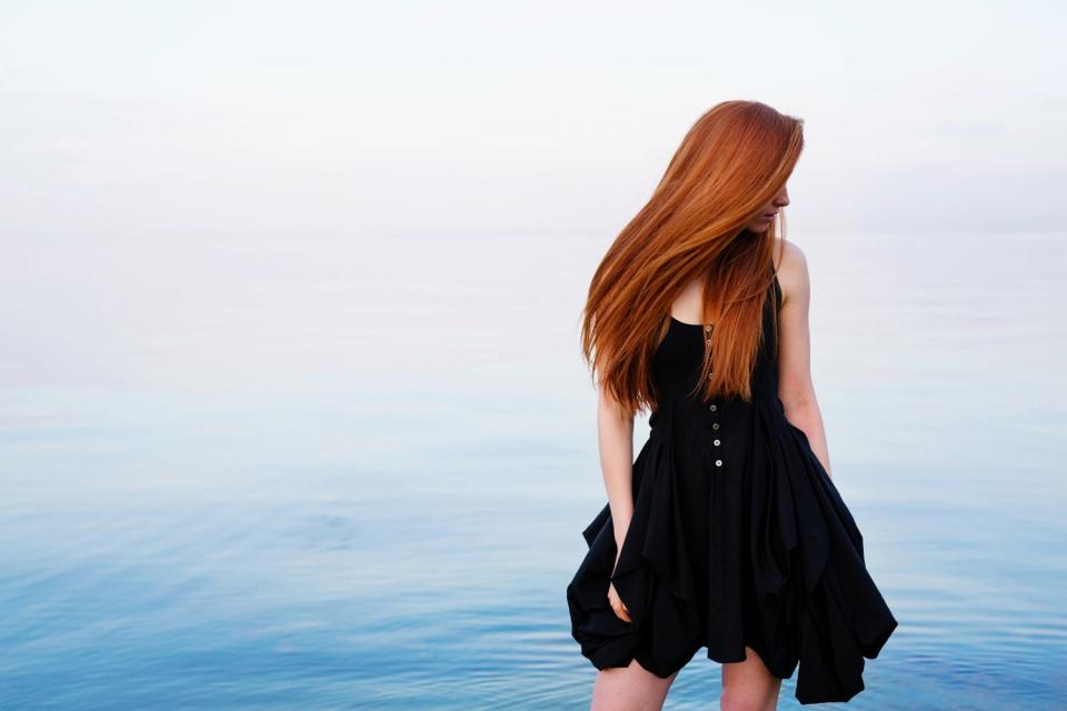 A redhead named Nastya in Odessa, Ukraine.