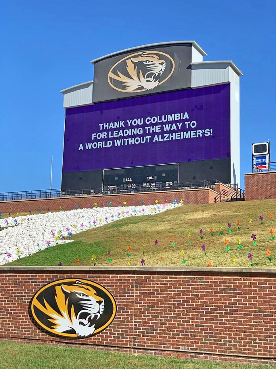 The Columbia Walk to End Alzheimers starts 11 a.m. Saturday at Faurot Field. Registration opens at 9:30 a.m.