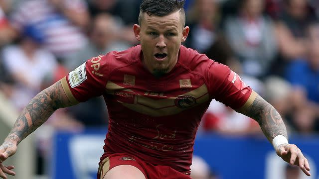 Carney with Salford in the Super League. Image: Getty