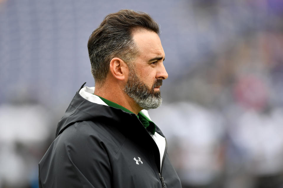 SEATTLE, WASHINGTON - SEPTEMBER 14: Head coach Nick Rolovich of the Hawaii Warriors watches his team warm-up before the game against the Washington Huskies at Husky Stadium on September 14, 2019 in Seattle, Washington. The Washington Huskies top the Hawaii Warriors 52-20. (Photo by Alika Jenner/Getty Images)